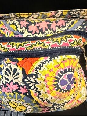 Vera Bradley Quilted Crossbody Bag in Multi Floral